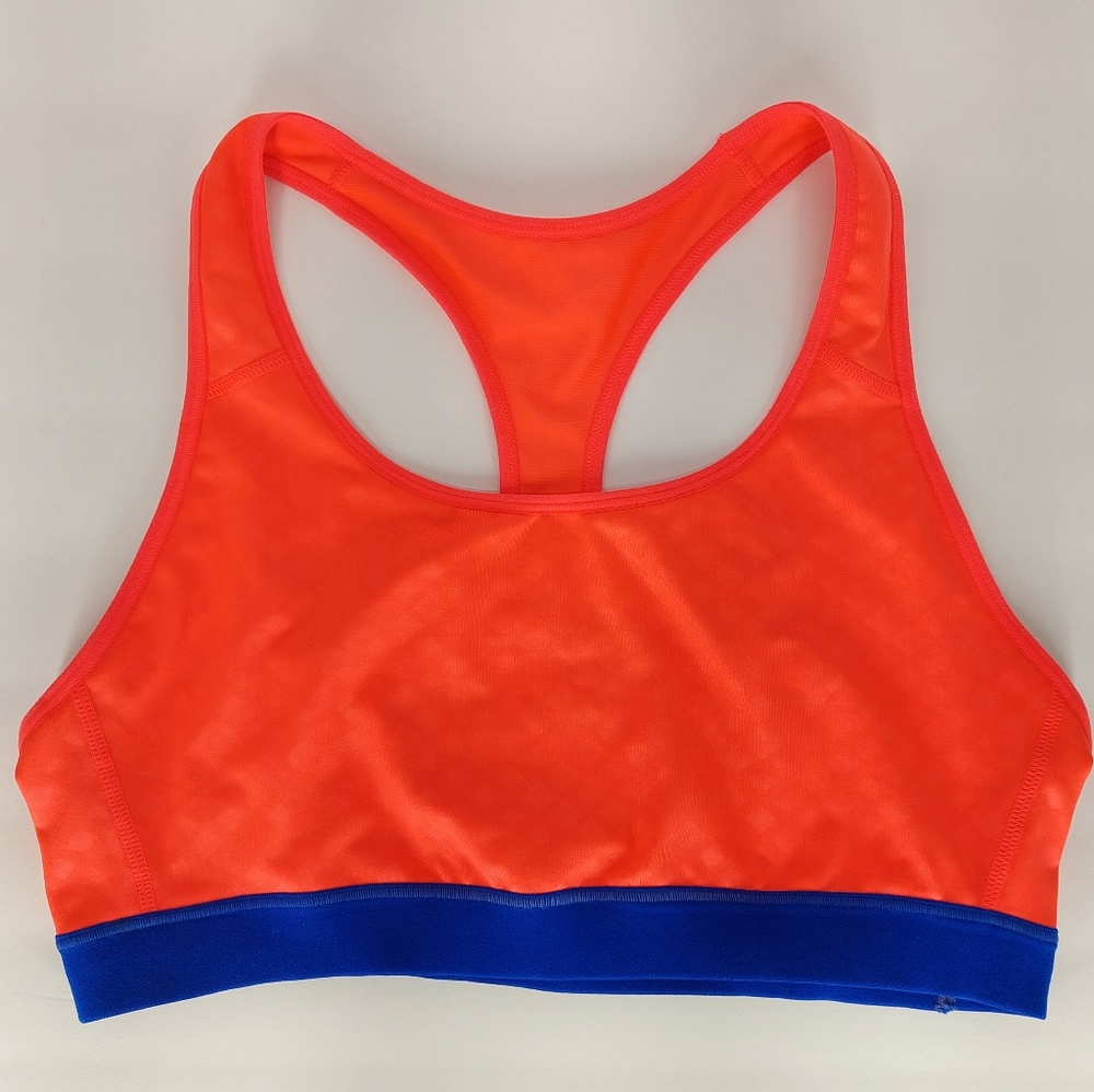 C9 by Champion Orange and Blue Sports Bra Power Core Sz XL